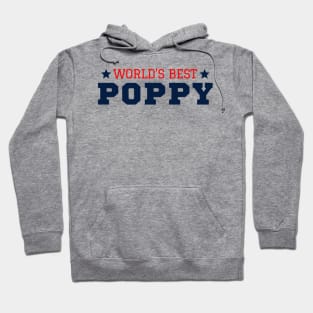 World's Best Poppy Father's Day T-Shirt Hoodie